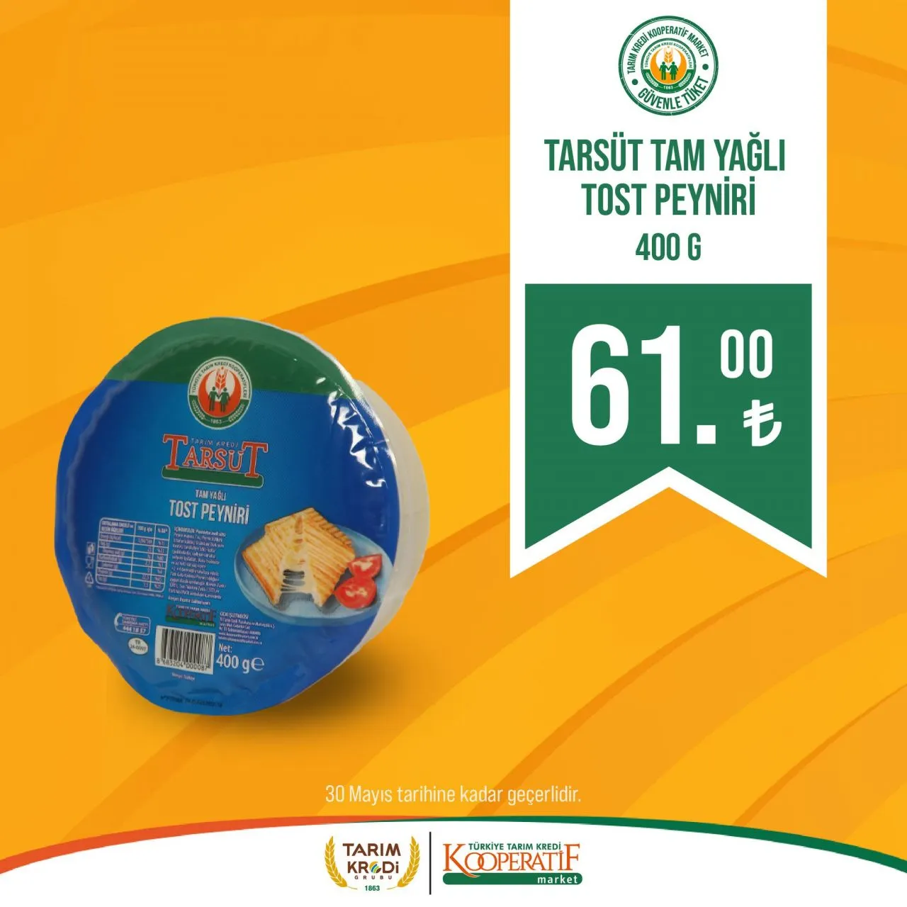 Tarım Kredi Market yeni indirimli ürünlerini duyurdu; Ayçiçek yağı 135 TL ye, Dana Sucuk 289,90 TL ye düştü