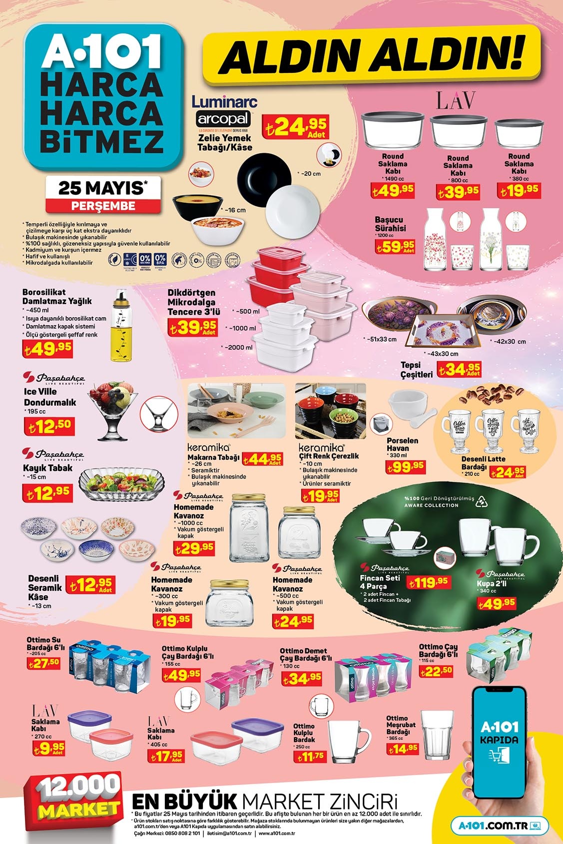 A101’de kahve makinesi 300 TL’ye, tost makinesi 600 TL’ye, blender seti 650 TL’ye düştü!