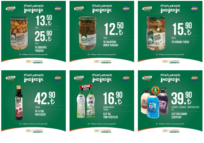 Tarım Kredi de ayçiçek yağı, peynir, çay, şeker fiyatları dip yaptı! Hafta sonunda sepet dolduracak kampanya!