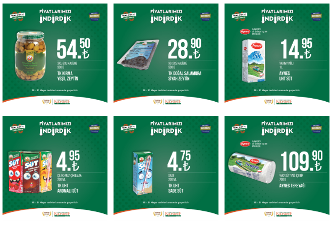 Tarım Kredi de ayçiçek yağı, peynir, çay, şeker fiyatları dip yaptı! Hafta sonunda sepet dolduracak kampanya!