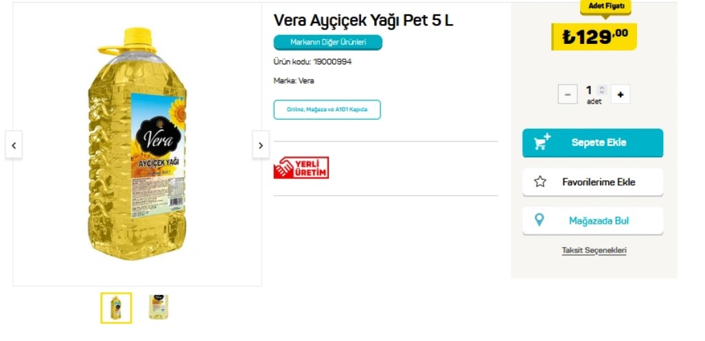 A101 bombayı patlattı! Ayçiçek yağı fiyatında dip seviye geldi