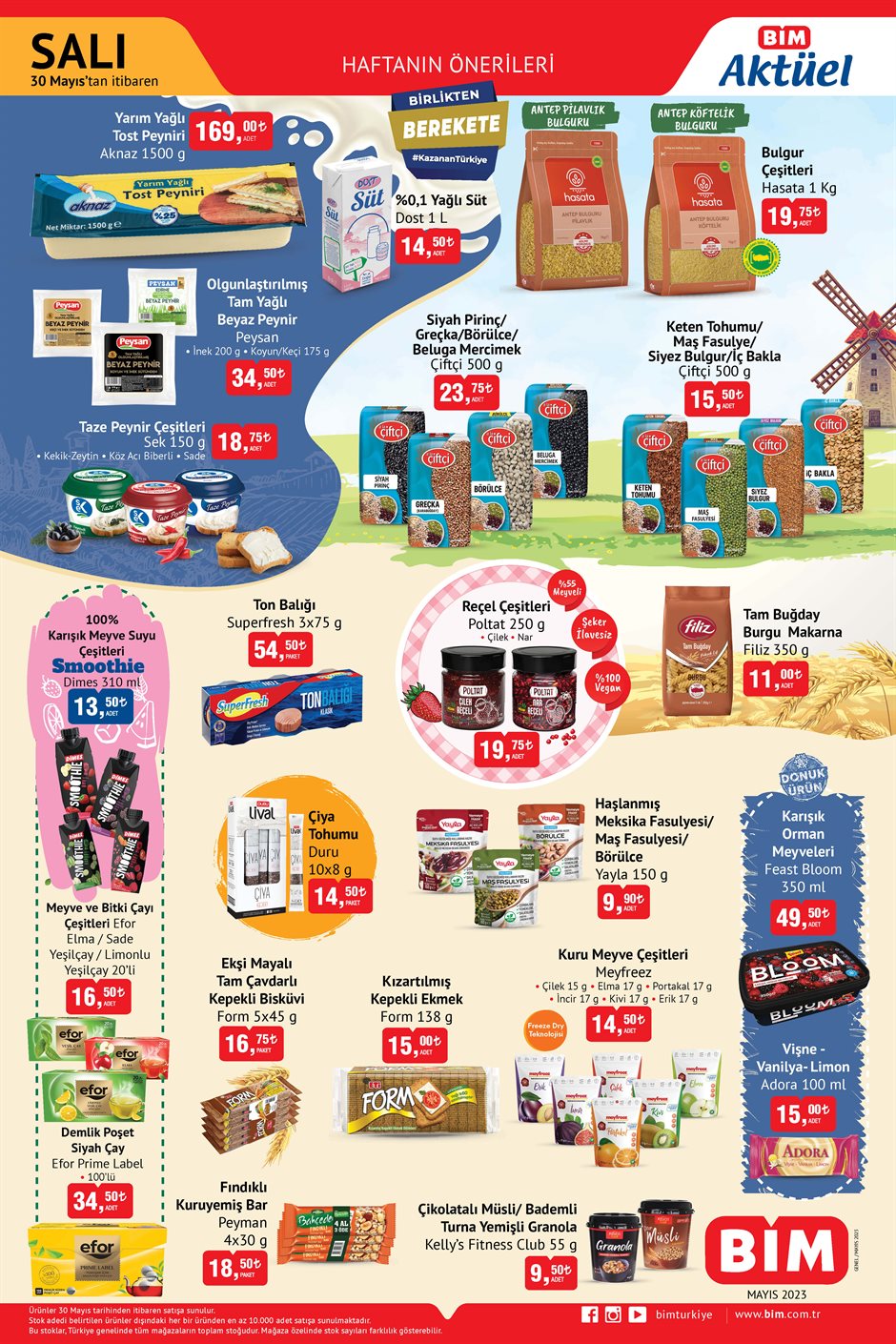 BİM indirimleri tek tek duyurdu! Bulgur çeşitleri 19 TL, fıstık 89 TL, ceviz 37 TL ye düştü!