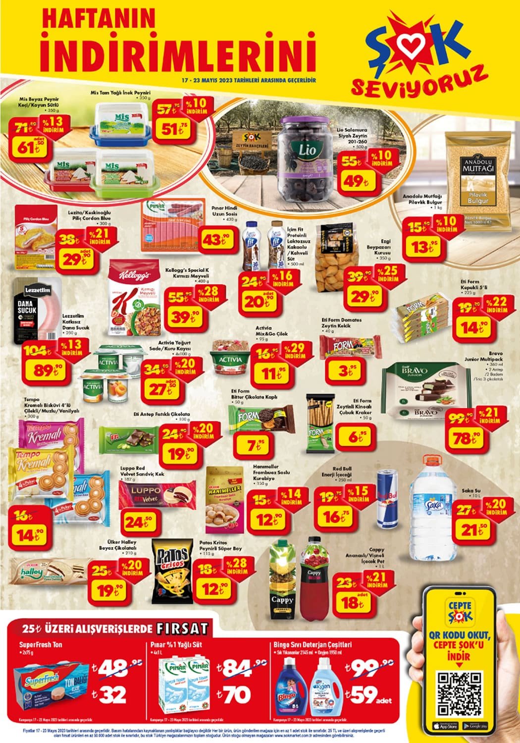 ŞOK’ta vakumlu blender seti 800 TL’ye, mop süpürge 10 bin TL’ye, saç maşası 300 TL’ye düştü!