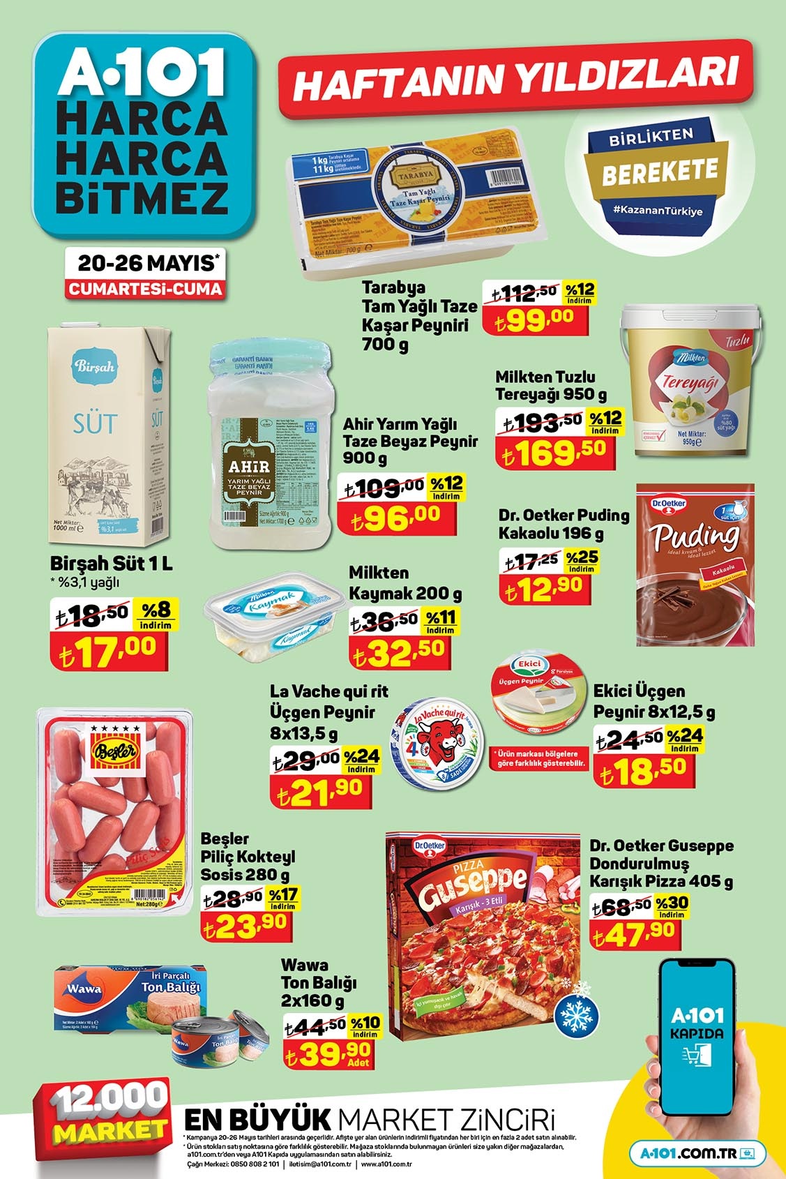 A101 de çılgın indirimler! 4 litre ayçiçek yağı 129 TL ye, 830 gr salça 31 TL ye düştü! A101 de yüzde 35 e varan indirim