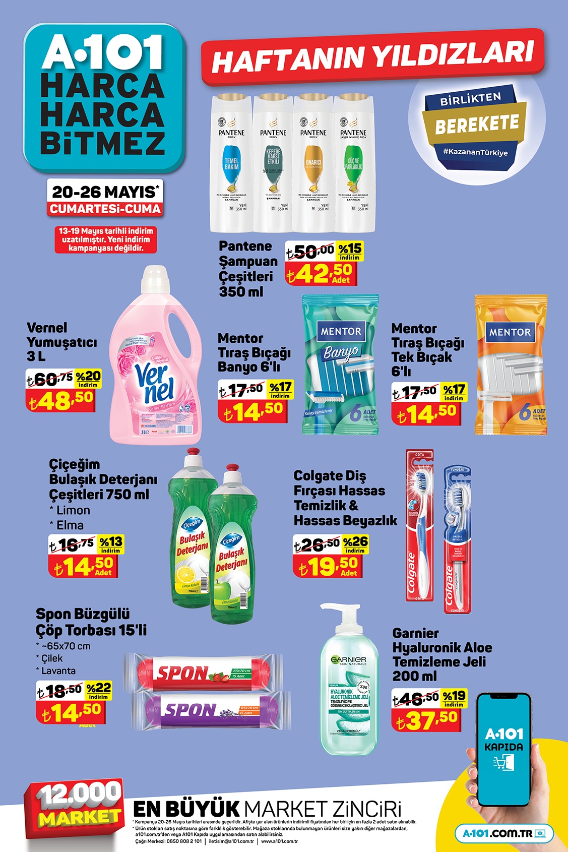 A101 de çılgın indirimler! 4 litre ayçiçek yağı 129 TL ye, 830 gr salça 31 TL ye düştü! A101 de yüzde 35 e varan indirim