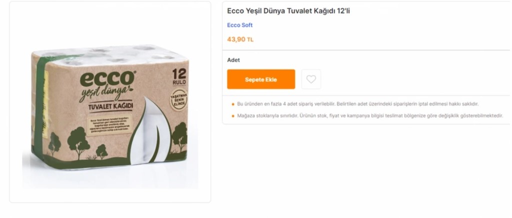 Migros Mayıs ayını yine kampanya ile bitiriyor! 12 li tuvalet kağıdı 43 TL ye düştü 