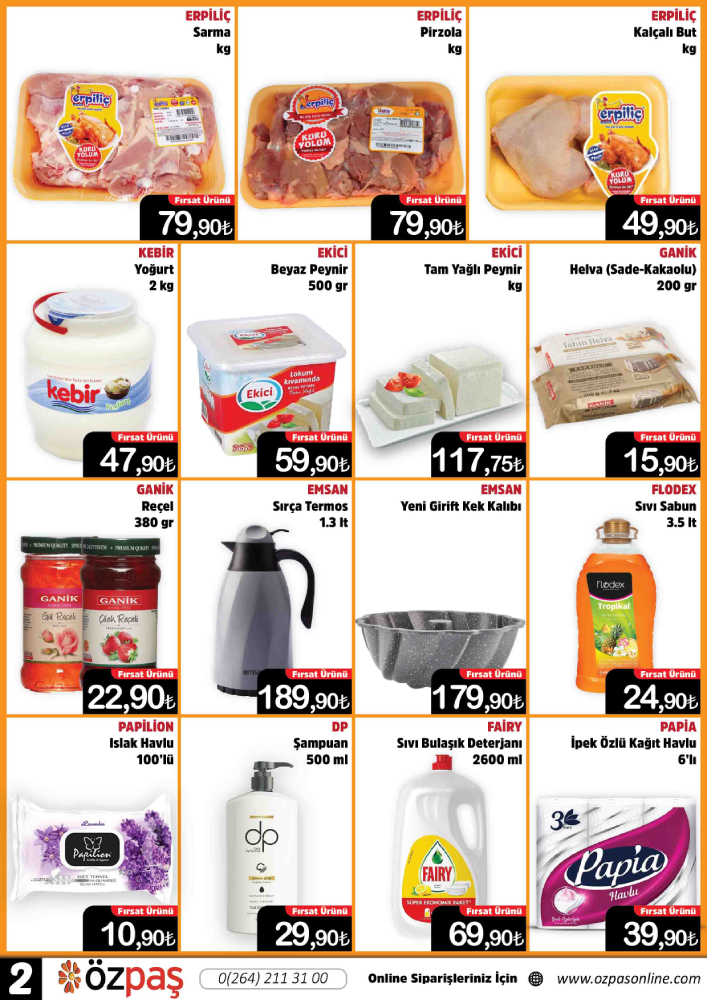 O marketten dev indirim; Ayçiçek yağı, tuvalet kağıdı, çamaşır deterjanı, bebek bezi her şeyin fiyatı düştü