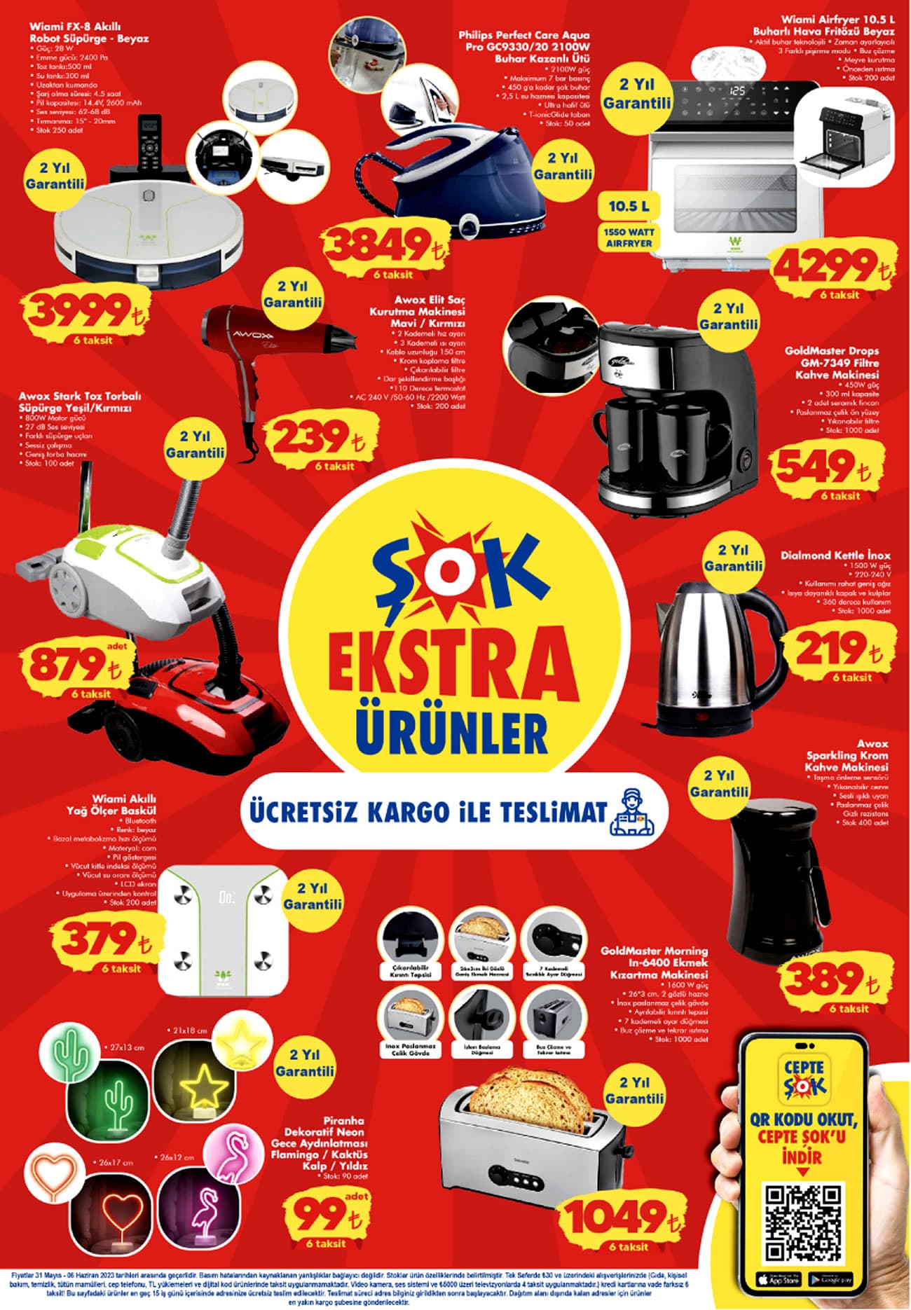 ŞOK kataloğunda Ace klasik 2 litre 26 TL ye, 60 lı Fairy tablet 169 TL ye, Elseve şampuan 47 TL ye düştü!