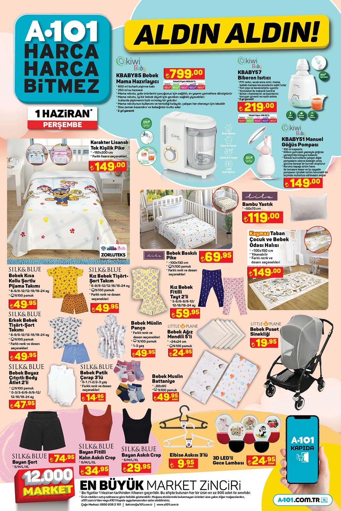 A101’de overlok makinesi 4 bin TL’ye, çay makinesi 400 TL’ye, airfryer 4400 TL’ye düştü!