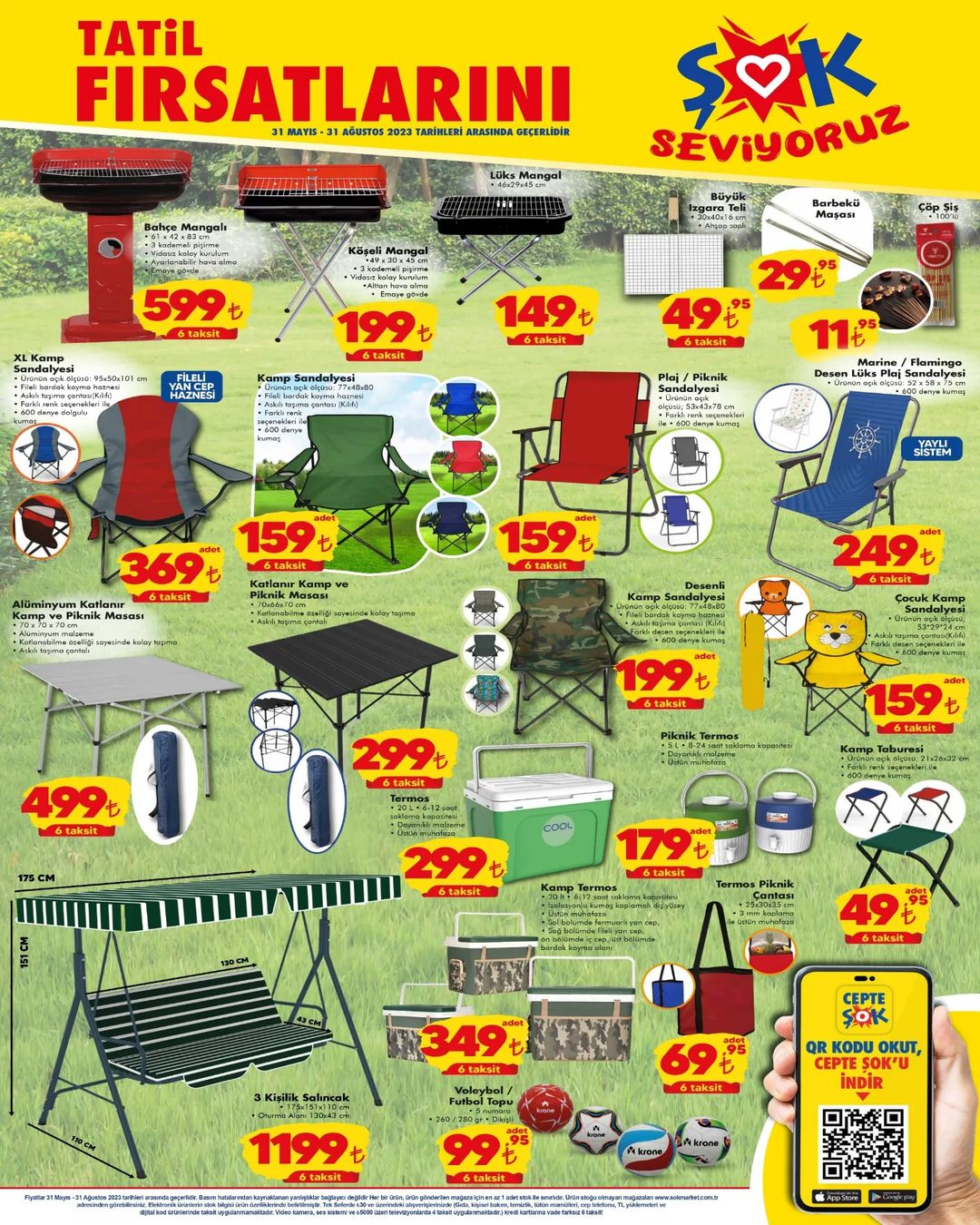 ŞOK tan yaz kataloğu: Deniz şortu 99,95 TL ye, güneş spreyi 330,90 TL ye yüzücü gözlüğü 39,95 TL ye düştü