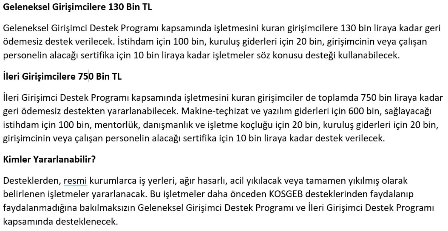 Hükümetten dev adım! Karşılıksız 180 bin TL ödenecek