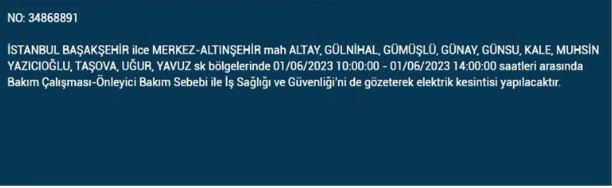 Elektrikler nerede kesilecek? İşte 1 Haziran Perşembe elektrik kesintisi yaşanacak ilçeler!