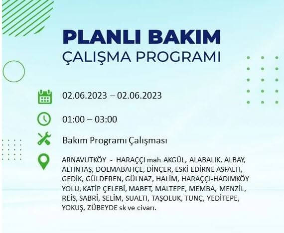 Elektrikler nerede kesilecek? İşte 2 Haziran Cuma elektrik kesintisi yaşanacak ilçeler!
