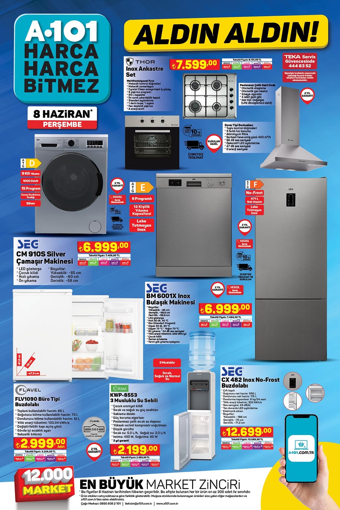 A101’de 12 parça çay seti 130 TL’ye, bulaşık deterjanı 45 TL’ye, leke çıkarıcı 110 TL’ye düştü!