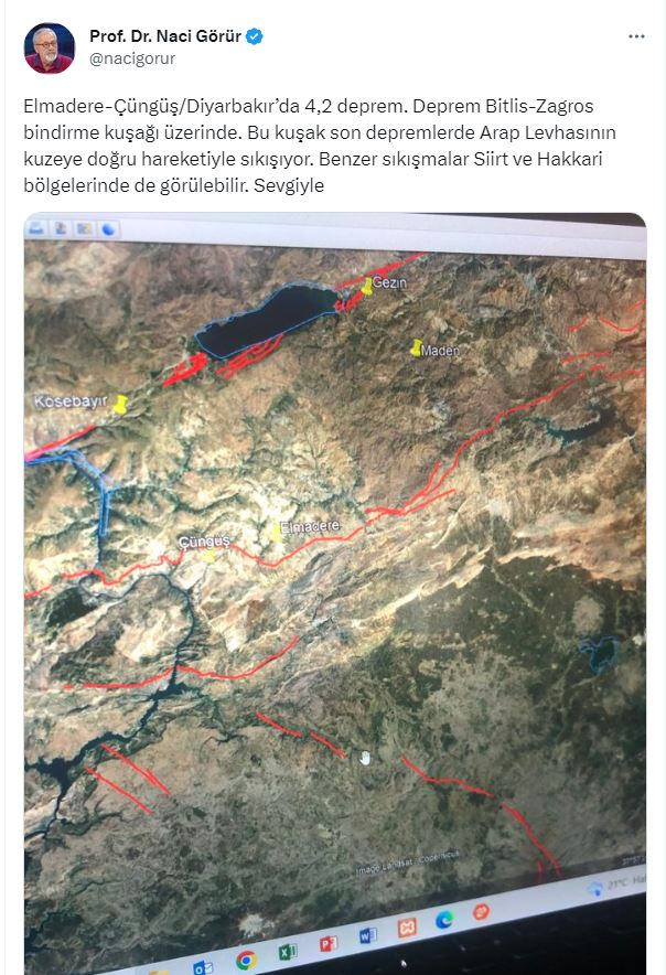 Dikkat! Prof. Dr. Naci Görür den 2 il için deprem uyarısı: Benzer sıkışmalar görülebilir!
