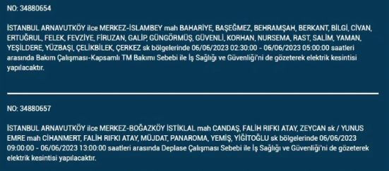 Hemen kontrol edin! Yarın elektrikleriniz olmayacak! İşte 6 Haziran Salı elektrik kesintisi yaşanacak ilçeler! 