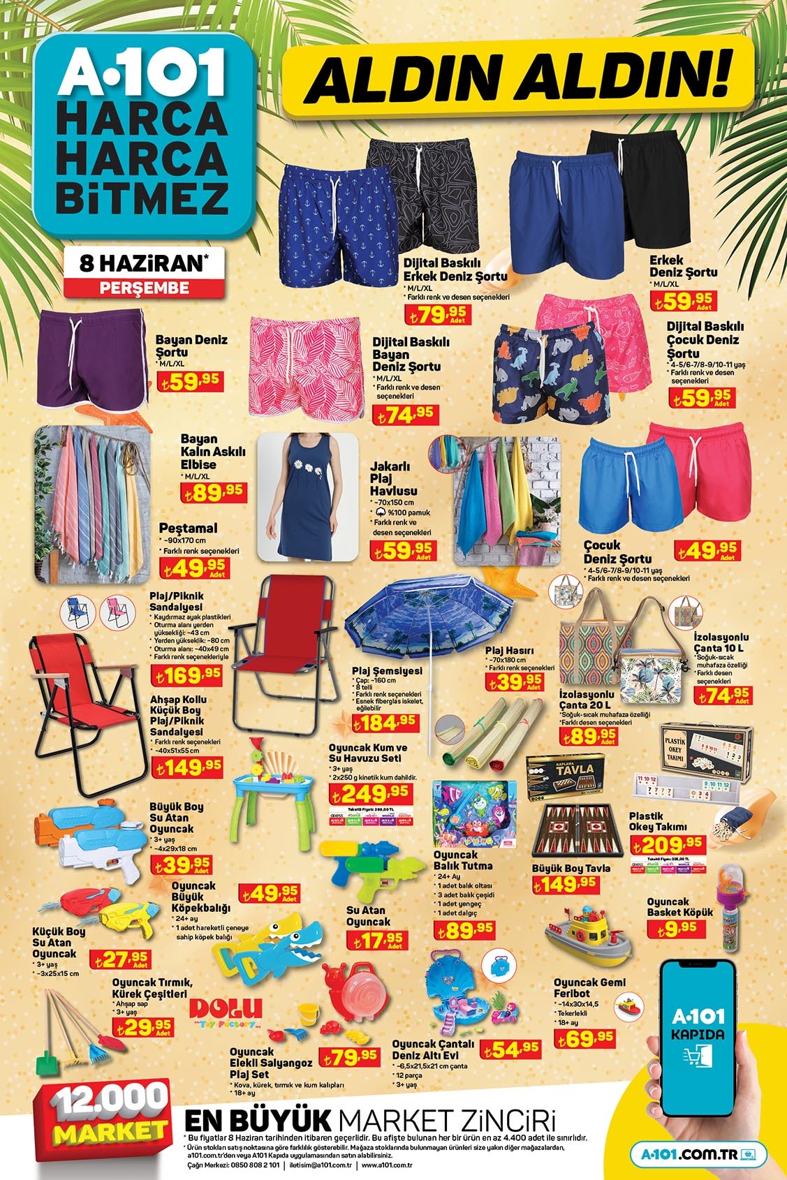 A101’de kek kalıbı 270 TL’ye, 3 musluklu su sebili 2.200 TL’ye, ankastre set 7600’ye düştü!