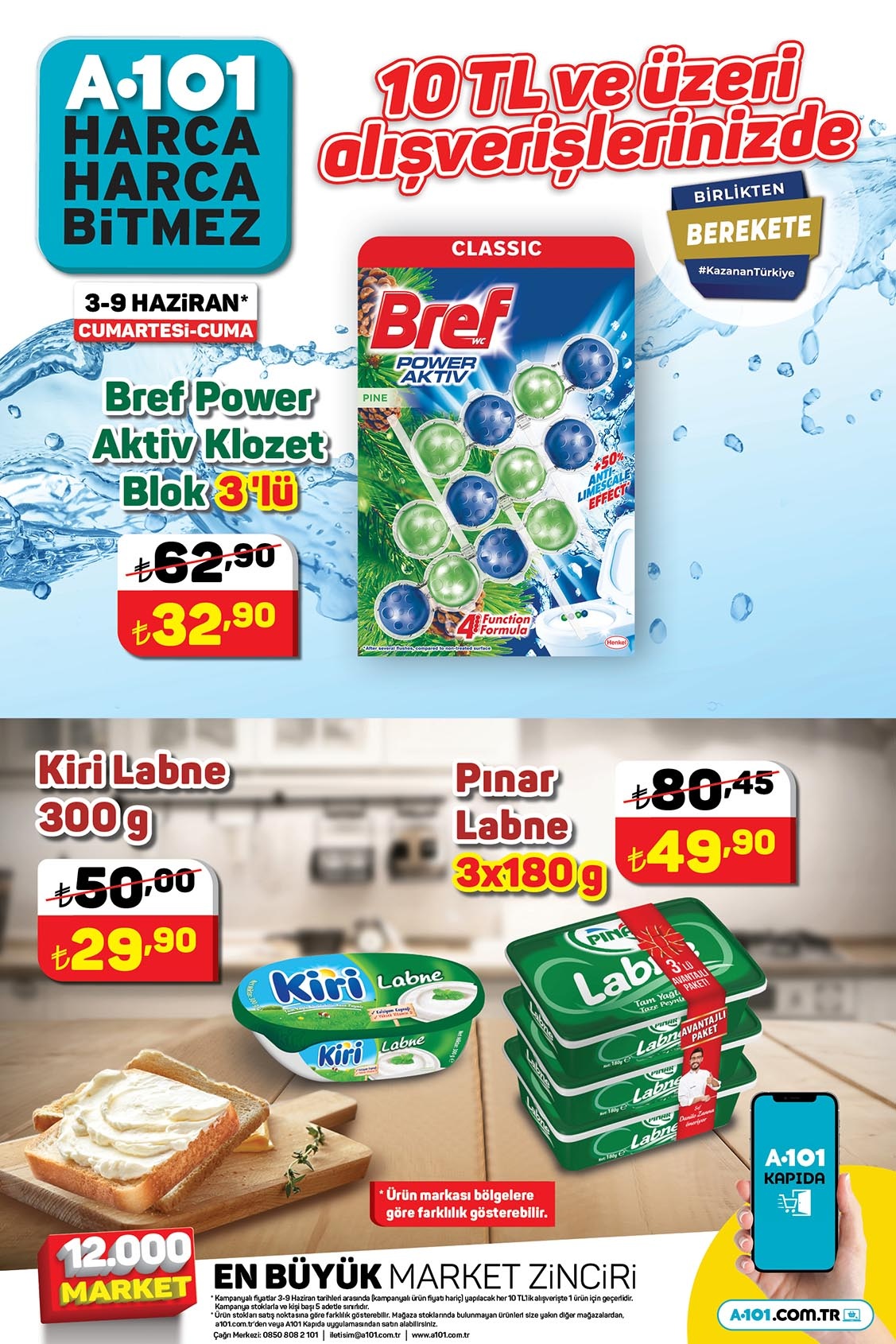 A101 de Sleepy bebek bezi çeşitleri 64 TL ye, Ace çamaşır suyu 44 TL ye, pirinç 40 TL ye düştü!