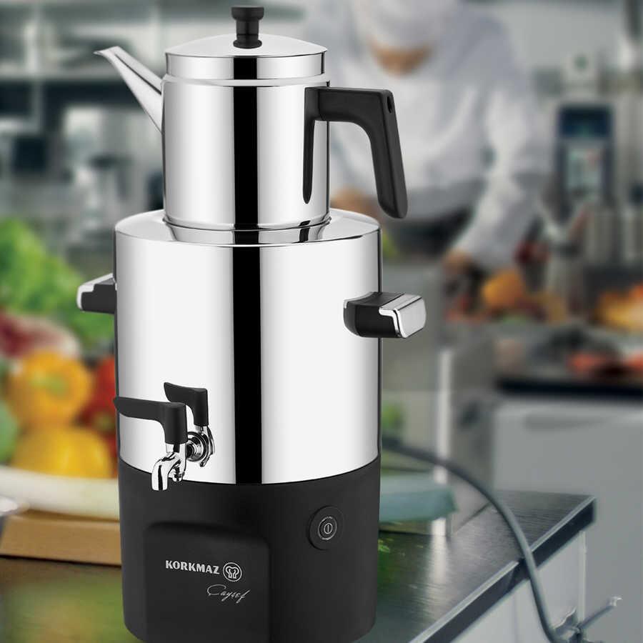 Korkmaz, Çayşef Semaver e indirim yaptı! Babalar Günü nde çay tutkunlarına özel hediye!