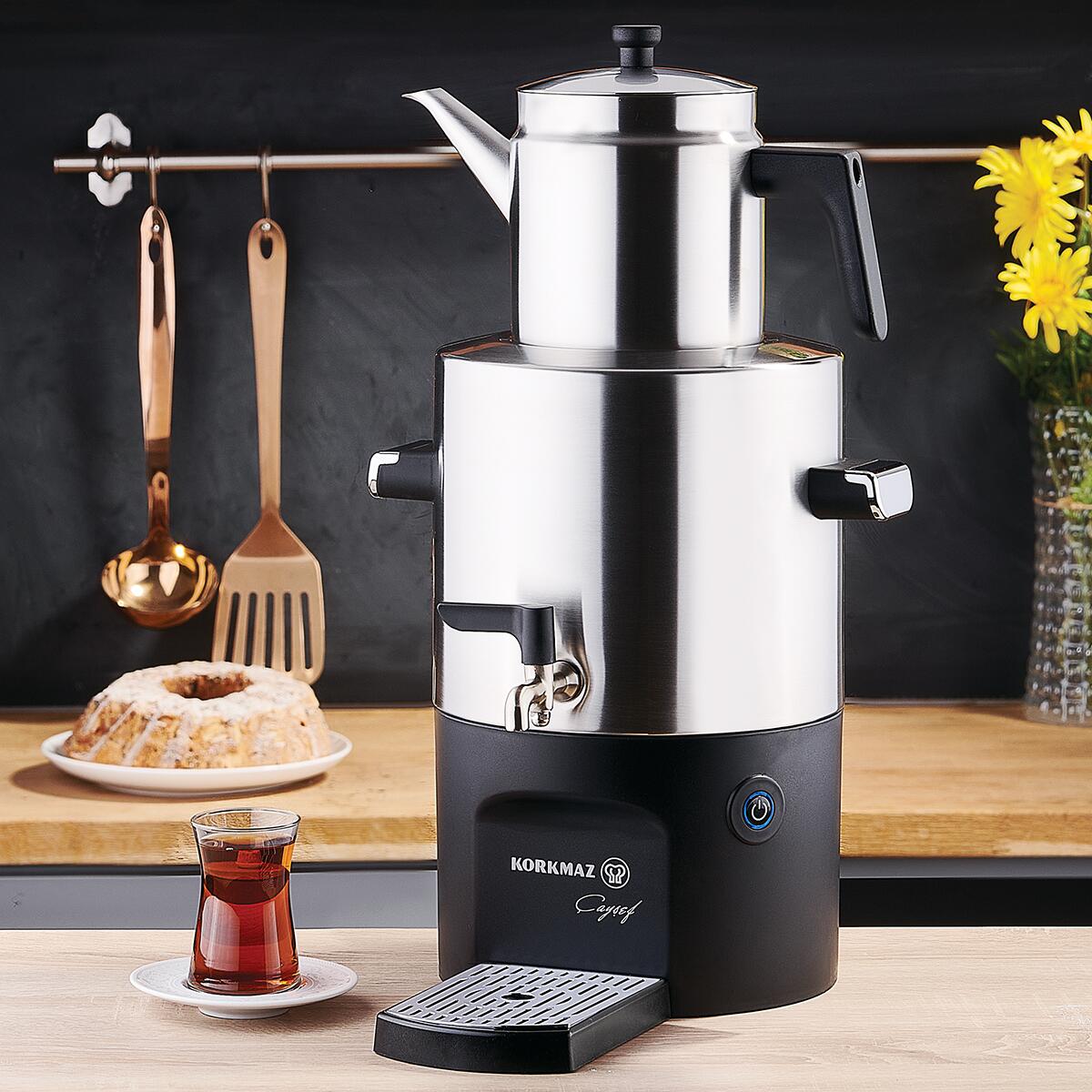 Korkmaz, Çayşef Semaver e indirim yaptı! Babalar Günü nde çay tutkunlarına özel hediye!