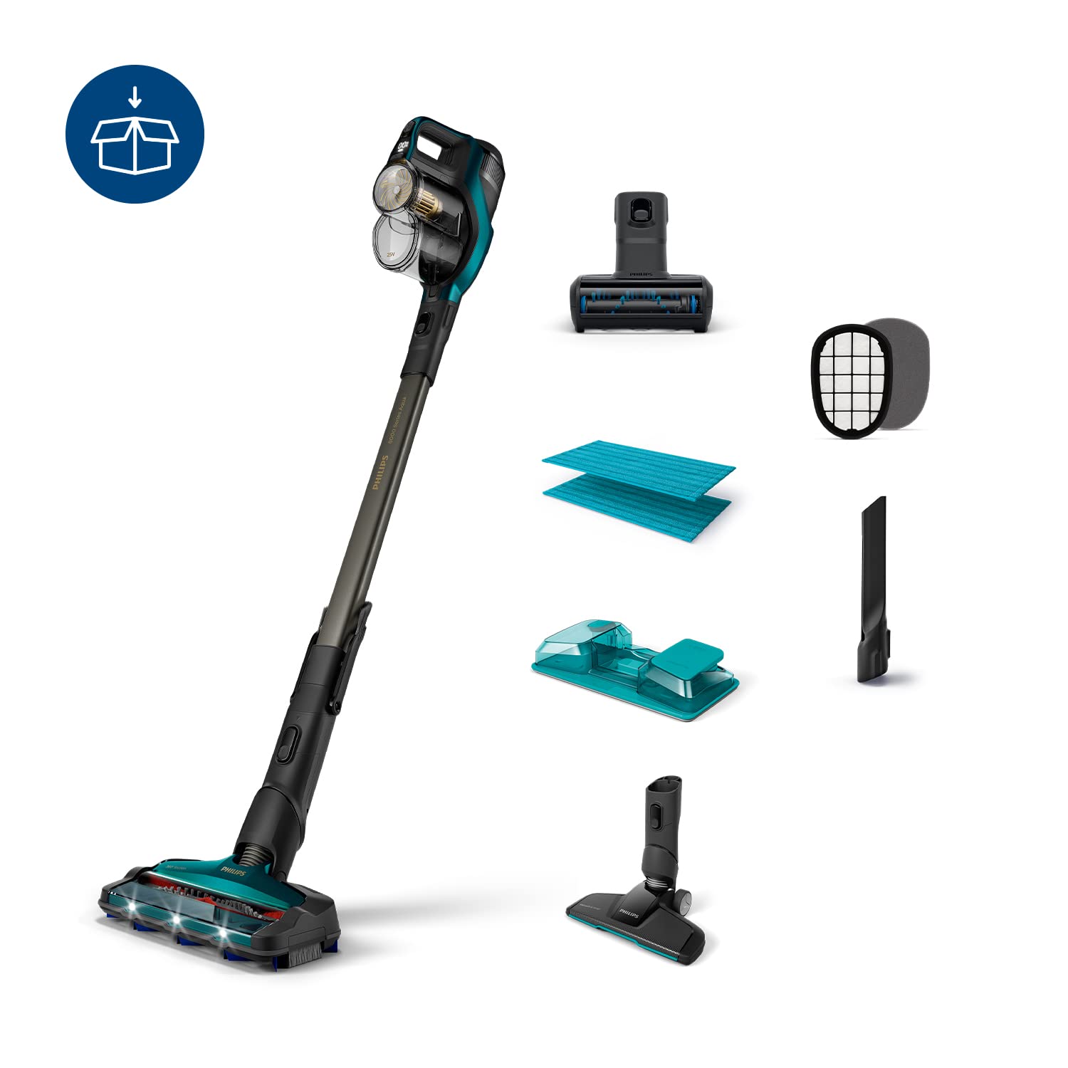 Philips 8000 Series Aqua Plus Kablosuz Elektrikli Süpürge kaç TL oldu? İşte 2023 Haziran fiyat listesi