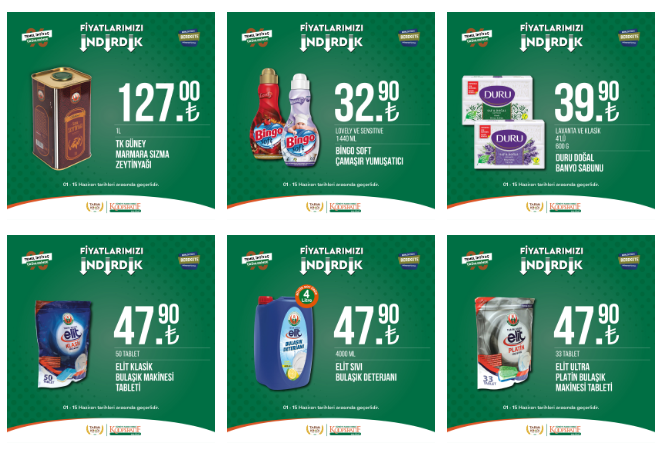 Tarım Kredi den çılgın indirim! Ayçiçek yağı, peynir, toz şeker, salça ve zeytinyağı fiyatlarını düşürdü!