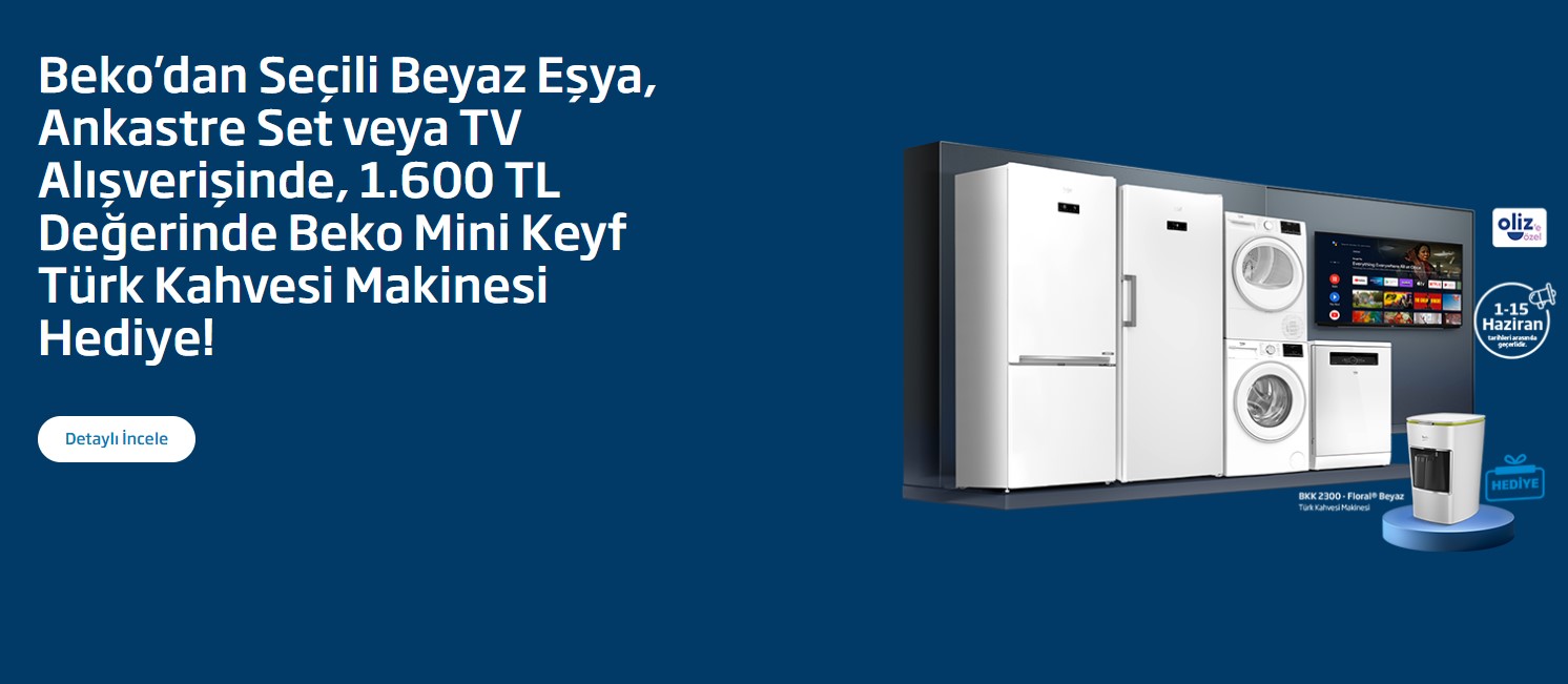 Beko dan bomba gibi kampanya! Haziran ayı bereketi ile geldi! Bu kampanyayı mutlaka değerlendirin