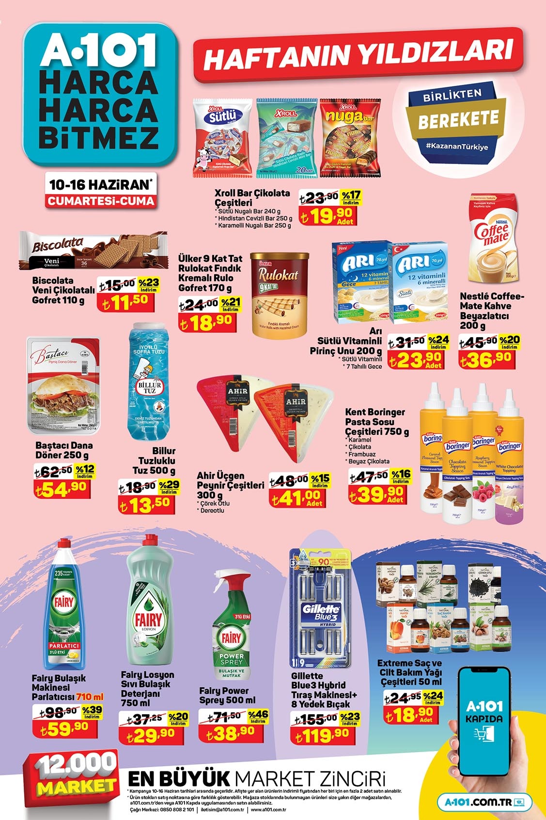 A101’de Fairy bulaşık makinesi parlatıcısı 59,90 TL’ye, bulaşık deterjanı 29,90 TL’ye, kuru fasulye 37,90 TL’ye düştü!