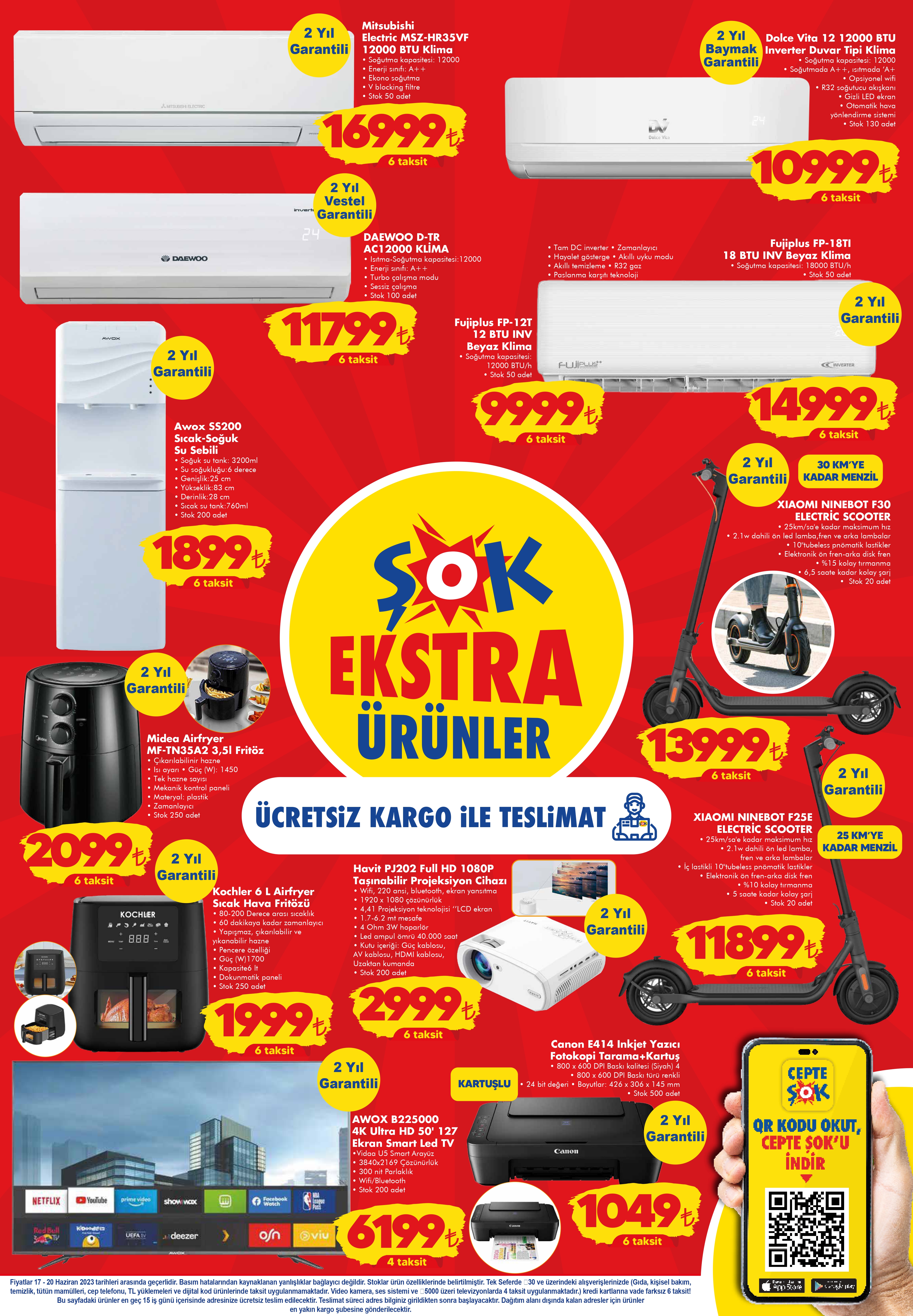 ŞOK’ta seyahat ve makyaj valizi 239 TL’ye, sıcak hava fritözü 1.999 TL’ye, askılı ayakkabılık 1.099 TL’ye düştü!