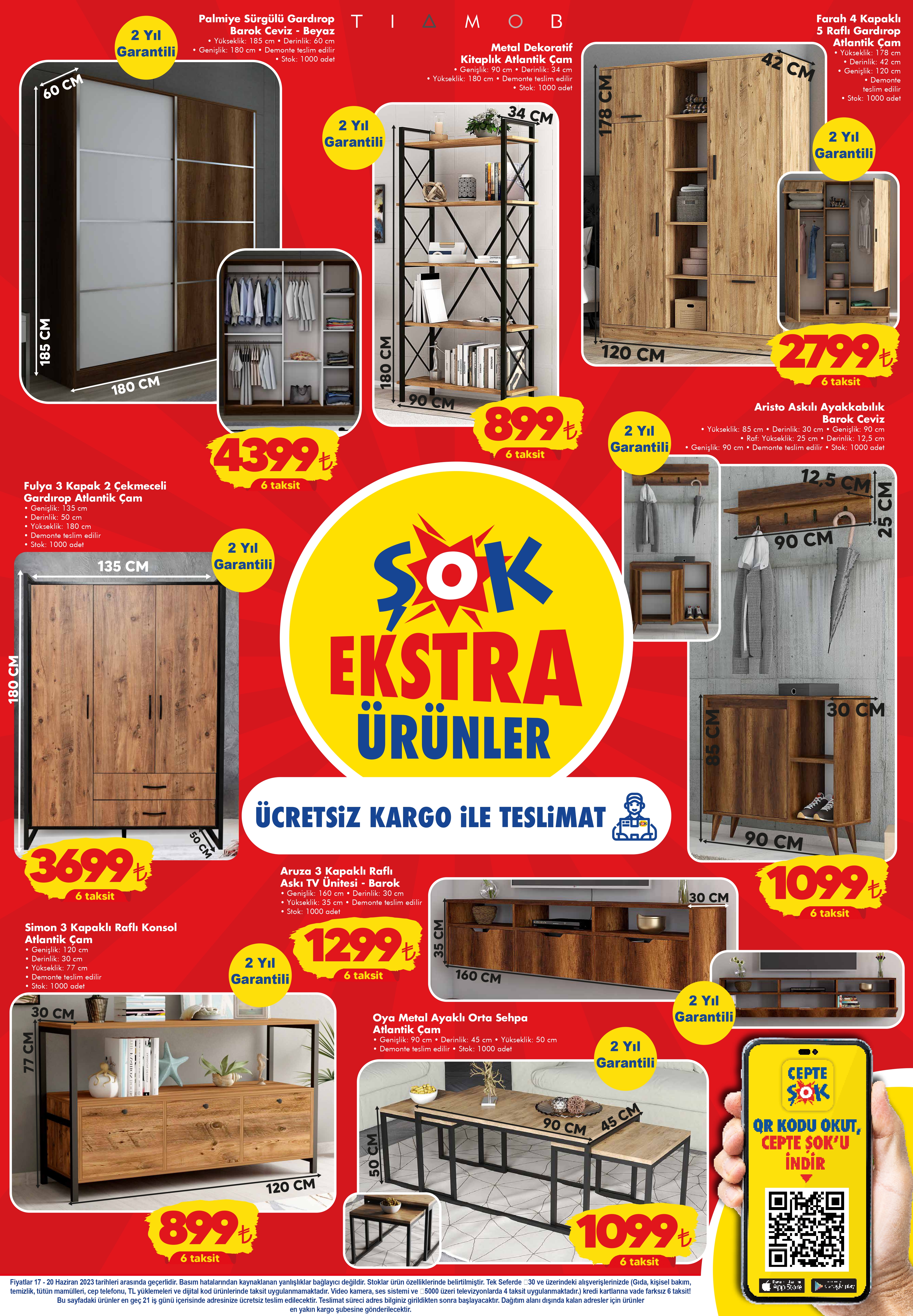 ŞOK’ta seyahat ve makyaj valizi 239 TL’ye, sıcak hava fritözü 1.999 TL’ye, askılı ayakkabılık 1.099 TL’ye düştü!