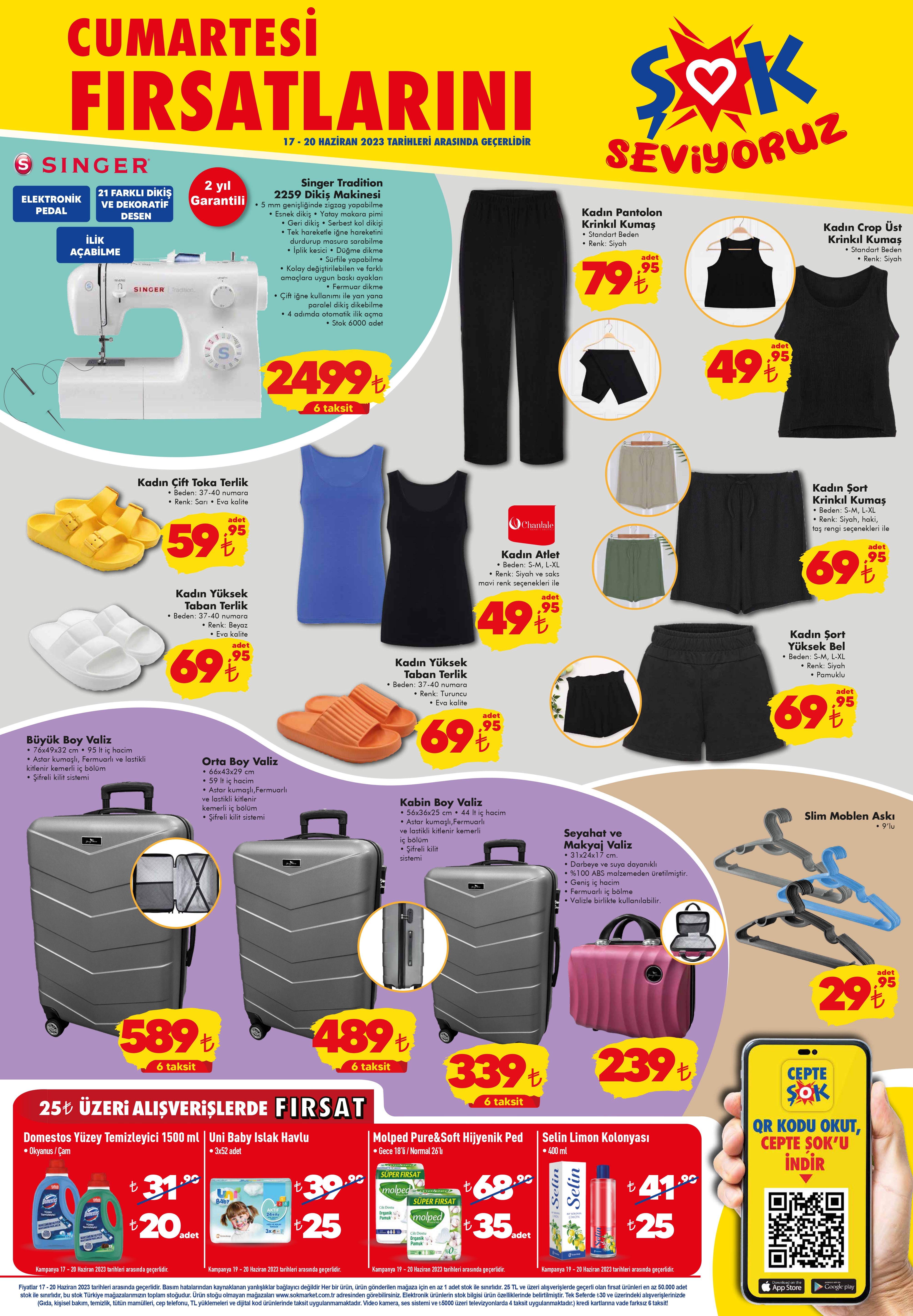 ŞOK’ta seyahat ve makyaj valizi 239 TL’ye, sıcak hava fritözü 1.999 TL’ye, askılı ayakkabılık 1.099 TL’ye düştü!