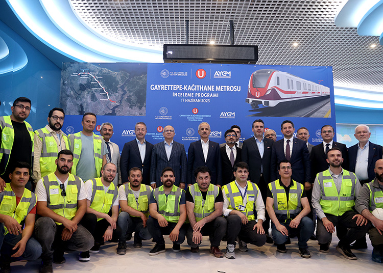 İstanbul Havalimanı-Gayrettepe Metro Hattı nın Gayrettepe istasyonu yakın zamanda hizmete açılacak!