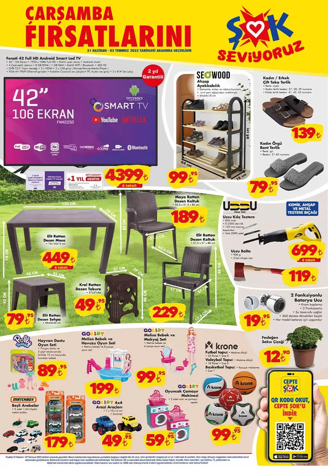 Et kıyma makinesi 699 TL ye, sac kavurma tavası 159 TL ye, kurban bıçağı 32 TL ye düştü! ŞOK aktüel ürünler kataloğu