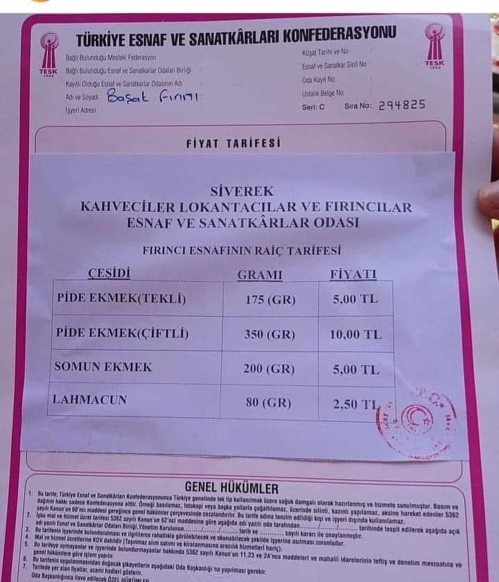 Ekmeğe 4 lira birden zam geldi! O şehirde ekmek artık resmen 10 TL!