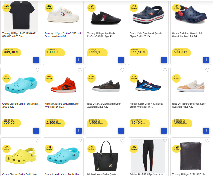 Migros tan lüks markalara yüzde 50 ye varan indirim! Adidas, Nike, Michael Kors ve Tommy Hilfiger fiyatları çakıldı!