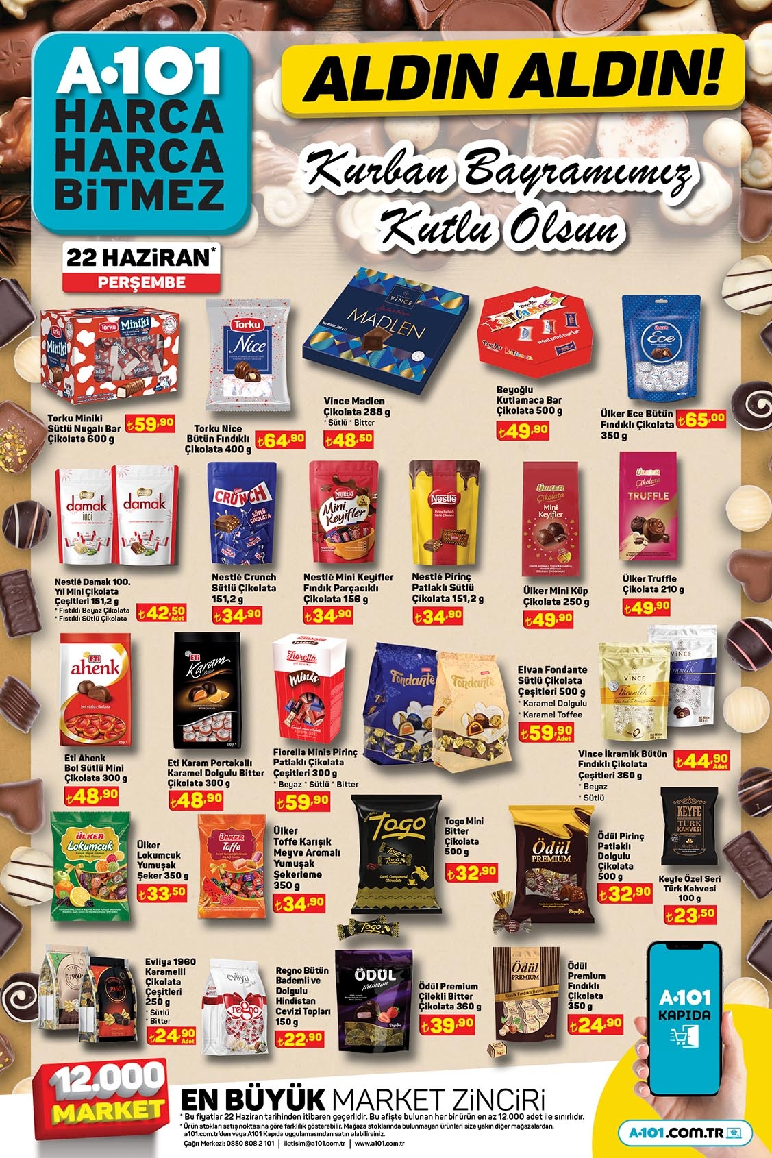 A101’de pilavlık bulgur 85 TL’ye, yukarıdan basmalı rondo 109,95 TL’ye, çocuk bezi 129 TL’ye düştü!