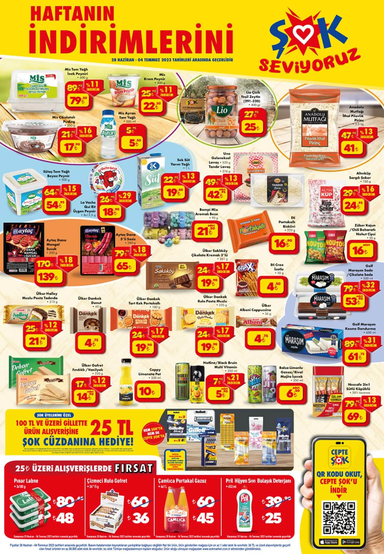 ŞOK Market te 13 parça kahvaltı takımı 349 TL ye, çaydanlık 399 TL ye, çift kişilik pike 169 TL ye düştü!