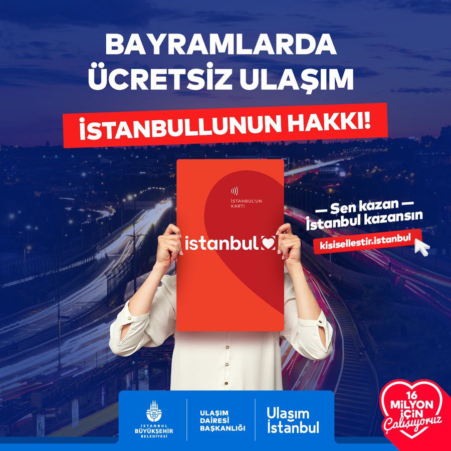 Bayramda toplu taşıma ücretsiz mi? Marmaray bayramda ücretli mi? Bayramda otobüsler (İETT) ücretsiz mi? İşte ayrıntılar!