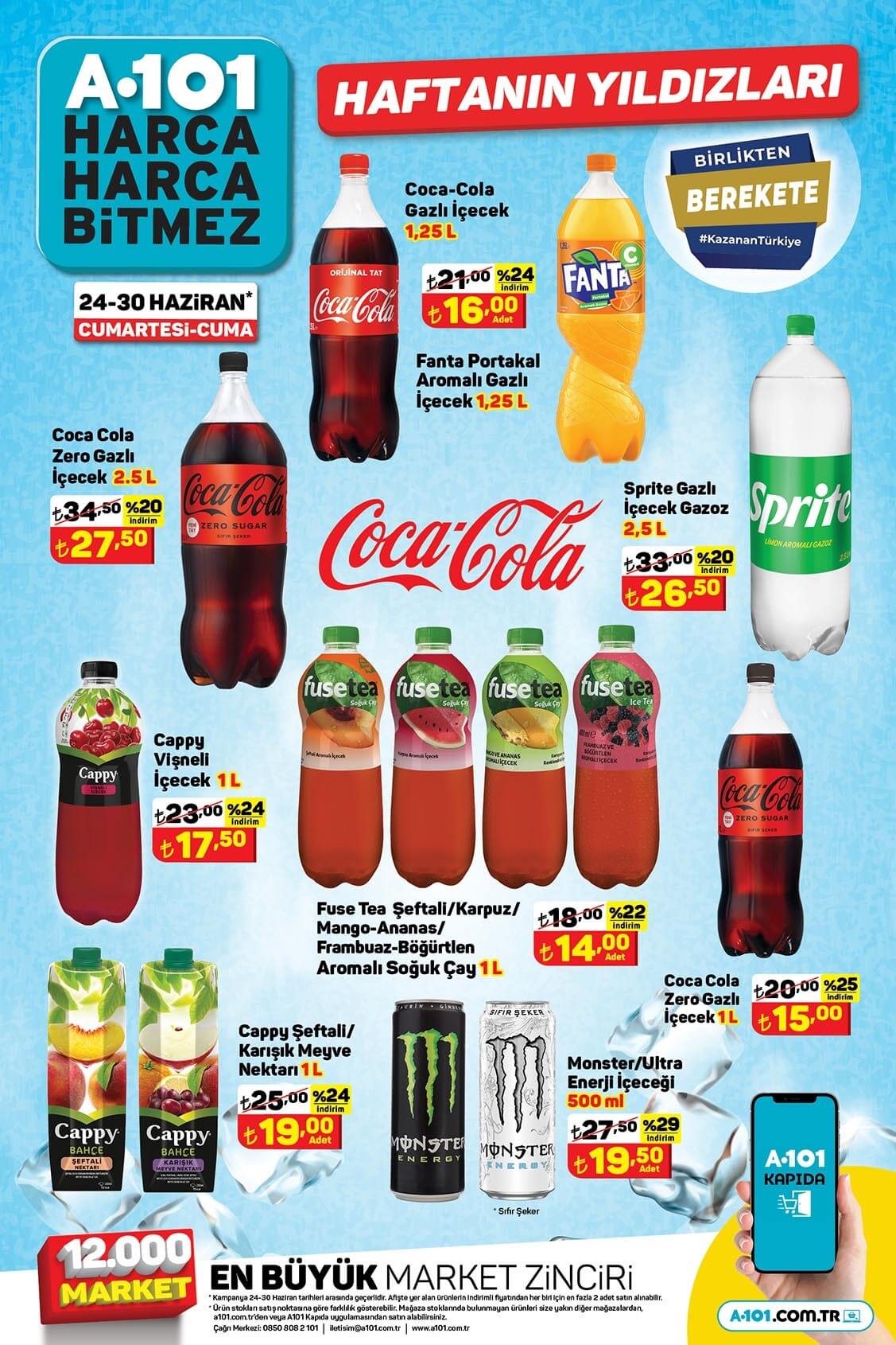 A101 de 3 kg yoğurt 61 TL ye, Persil sıvı deterjan 74 TL ye, Ariel toz deterjan 99 TL ye düştü!