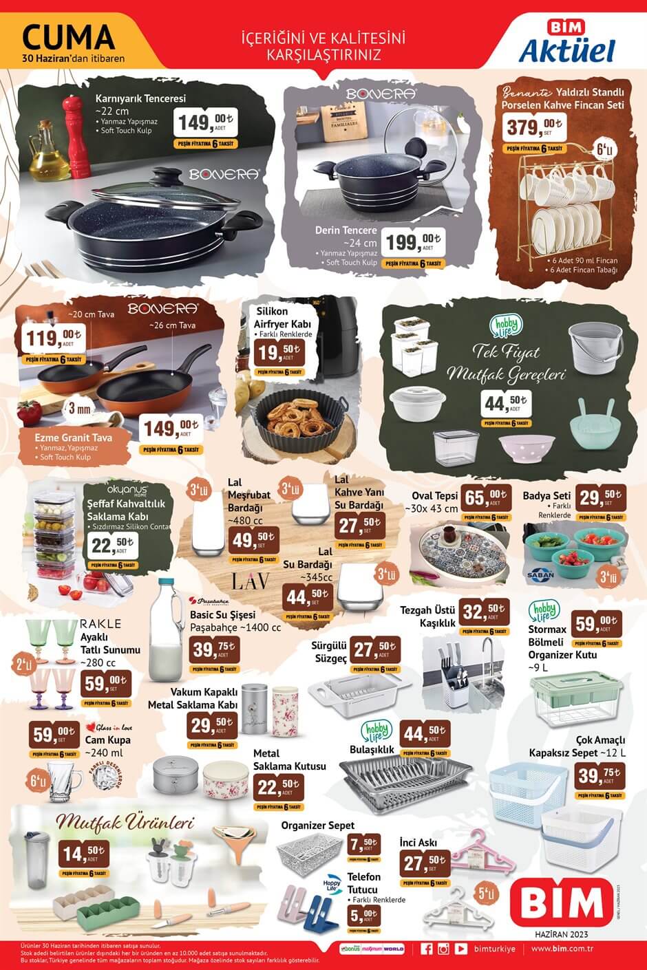 BİM de tavan boyası 17,5 kilogram 259 TL ye, 10 kg iç cephe boyası 199 TL ye düştü! BİM aktüel ürünler kataloğu