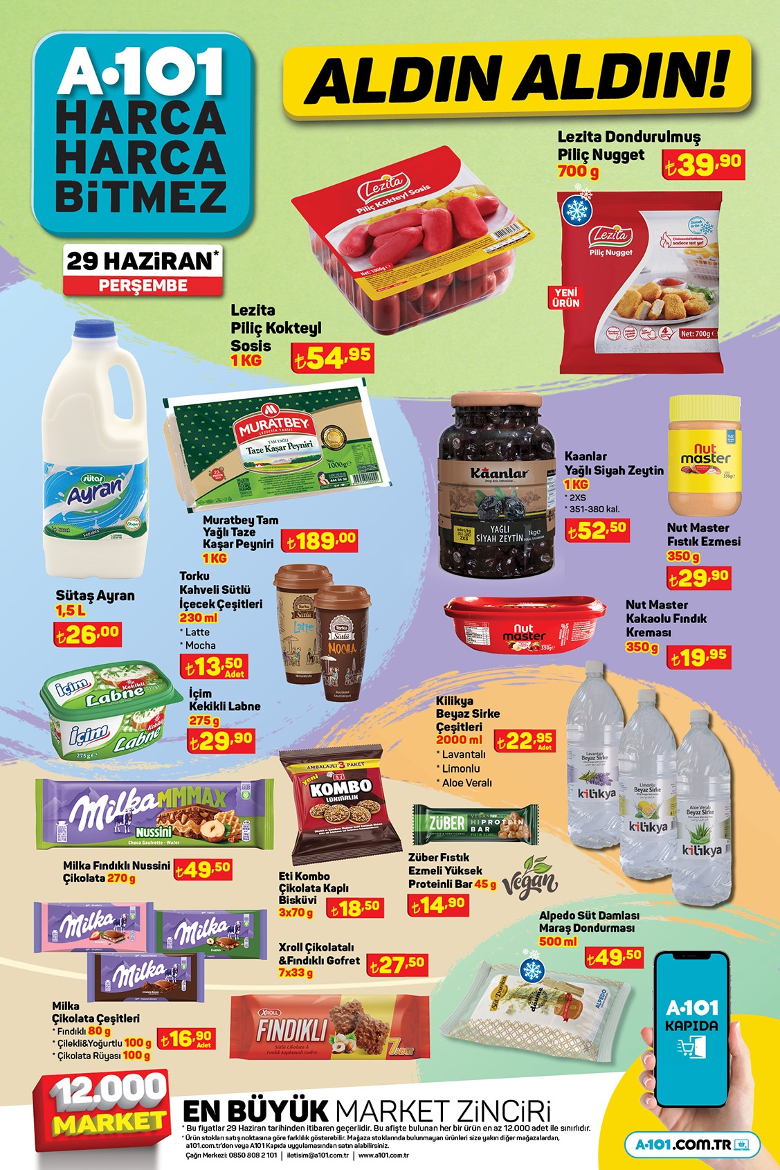 A101’de Simfer midi fırın 899 TL’ye, granit tava 139,95 TL’ye, 40’lı tuvalet kâğıdı 109 TL’ye düştü!