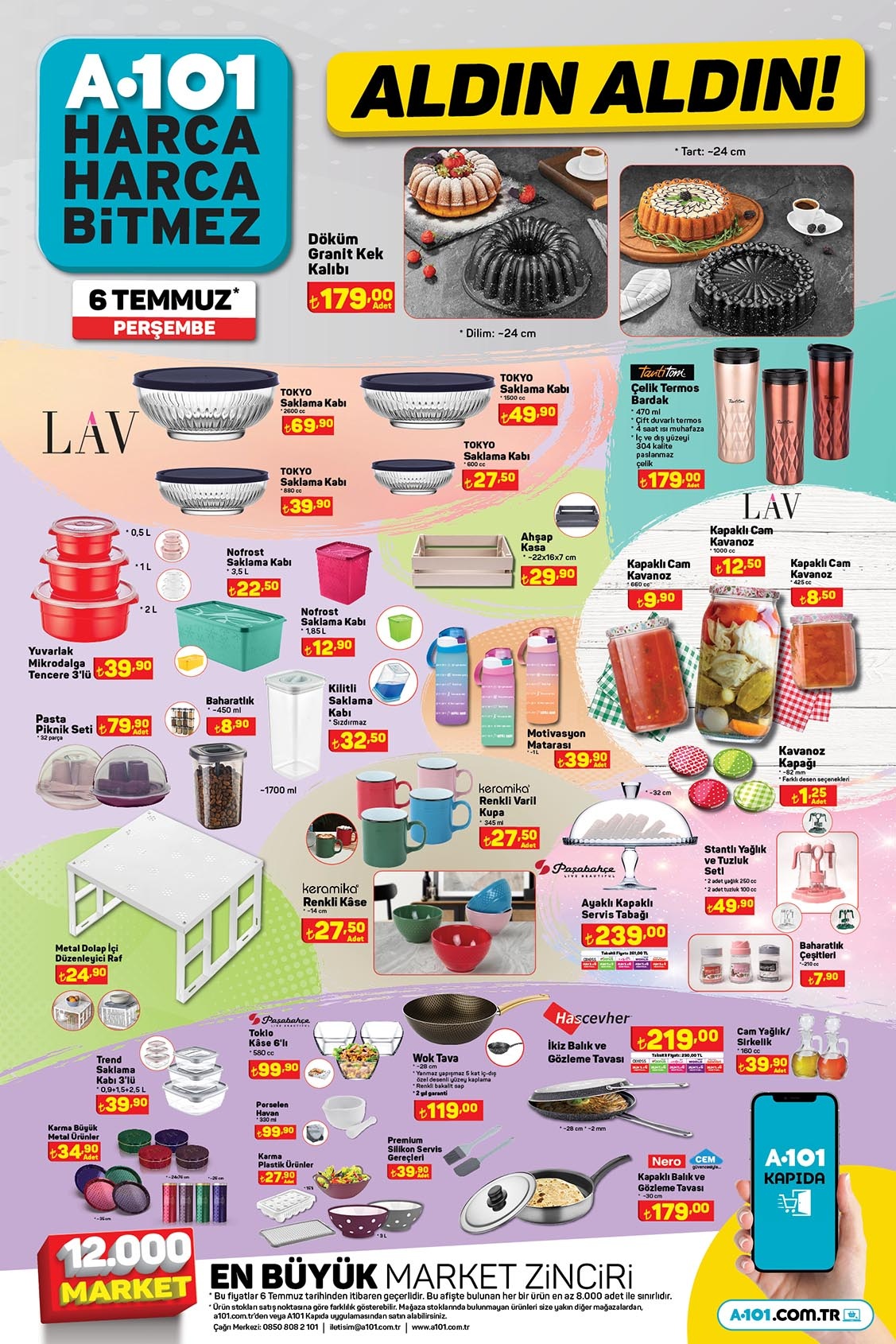 A101’de Arzum el blender seti 649 TL’ye, Fairy bulaşık deterjanı 59 TL’ye, Kiwi masaüstü fan 169 TL’ye düştü!