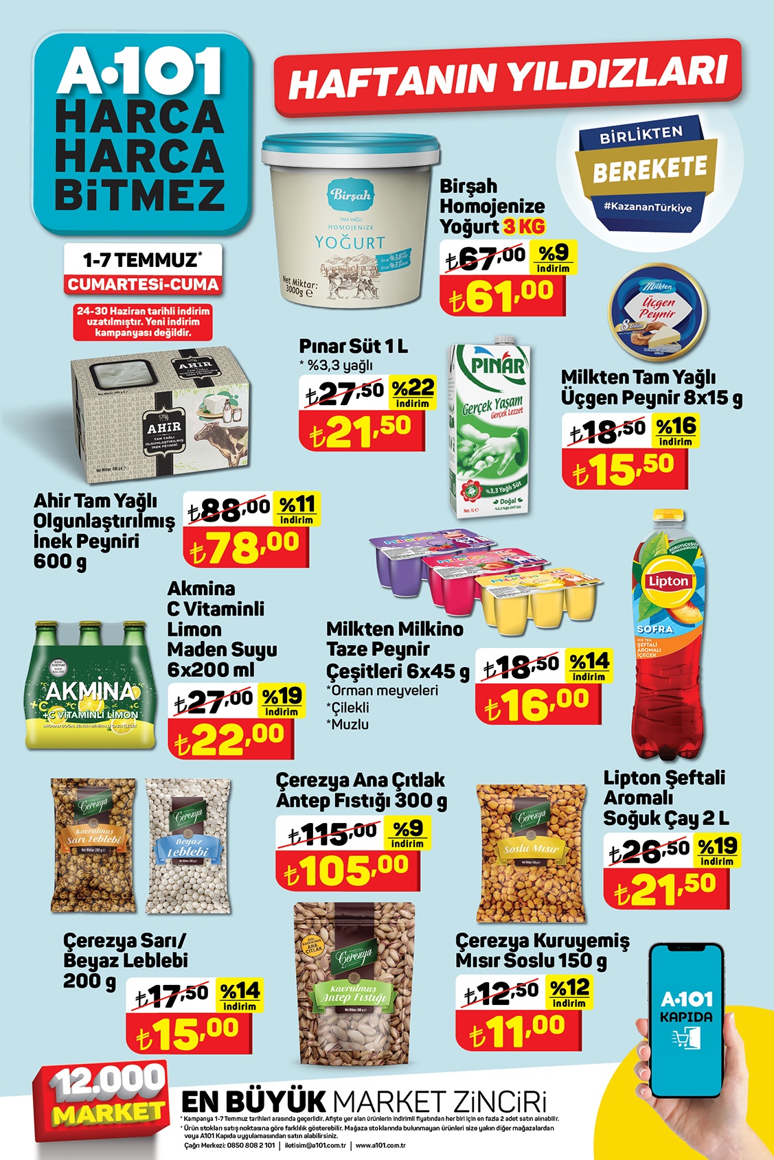 A101’de Cif mutfak temizleyici 29,50 TL’ye, temizlik sıvısı 49,90 TL’ye, porçöz 22,90TL’ye düştü!