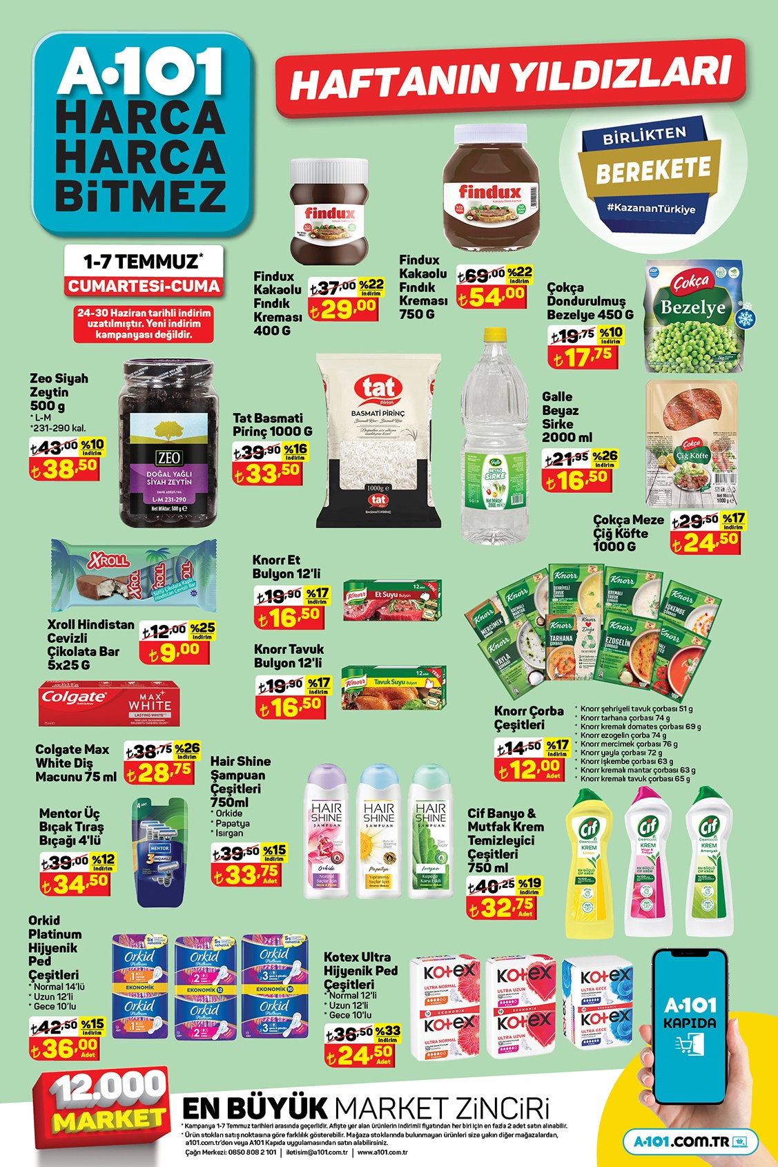 A101’de Cif mutfak temizleyici 29,50 TL’ye, temizlik sıvısı 49,90 TL’ye, porçöz 22,90TL’ye düştü!