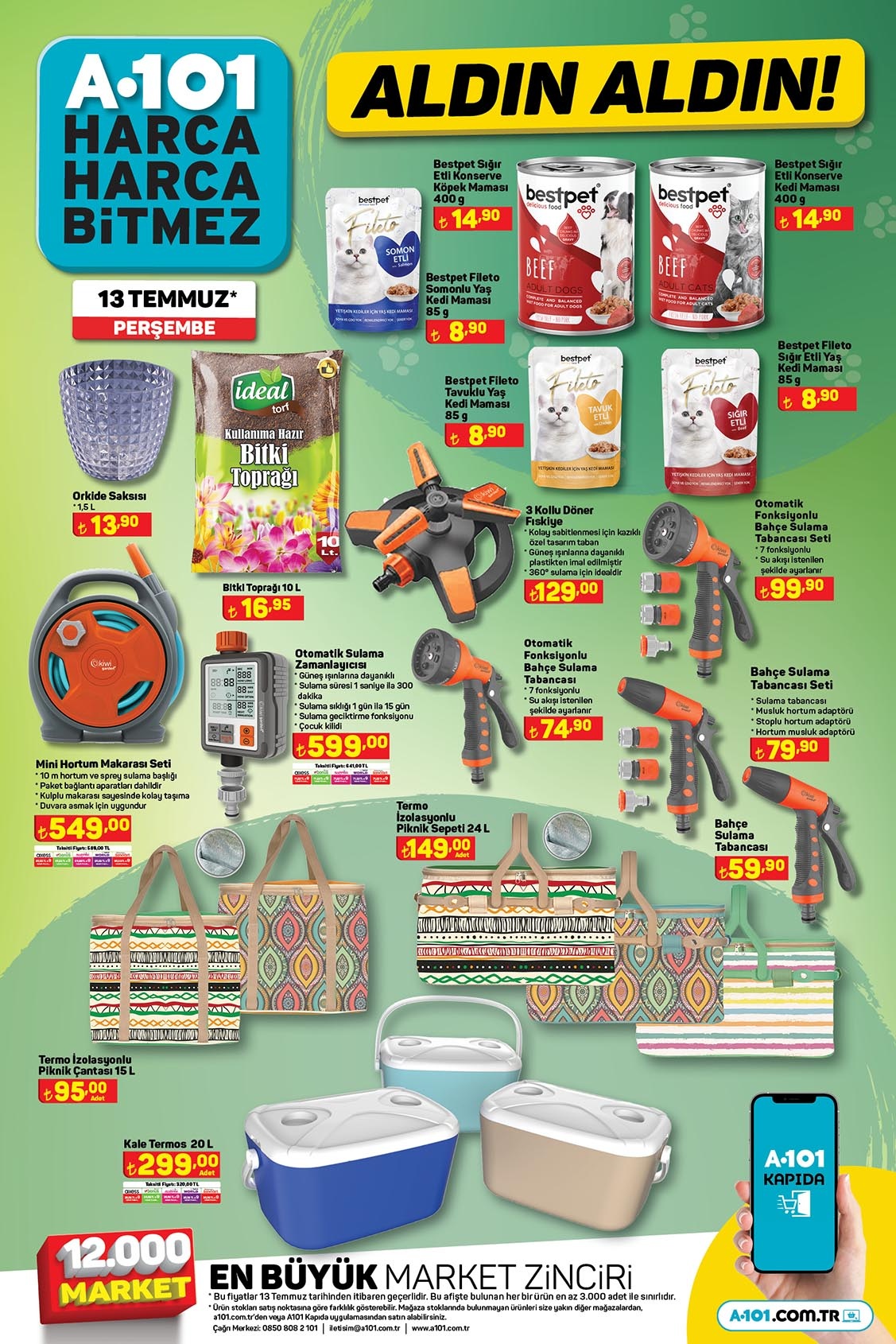 A101’de Paşabahçe 6’lı çay bardağı 49,90 TL’ye, şehriyeli pilavlık bulgur 44,90 TL’ye, 2’li tava seti 169 TL’ye düştü!