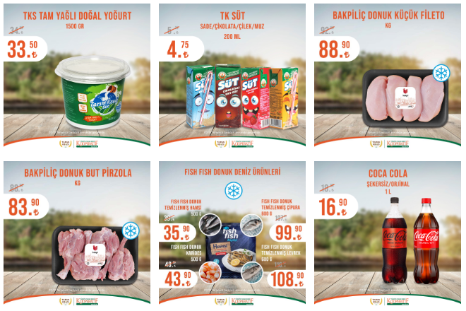 Tarım Kredi Market yeni kataloğunu yayımladı! Süzme peynir 49 TL ye, fileto beyaz et 88 TL ye düştü!