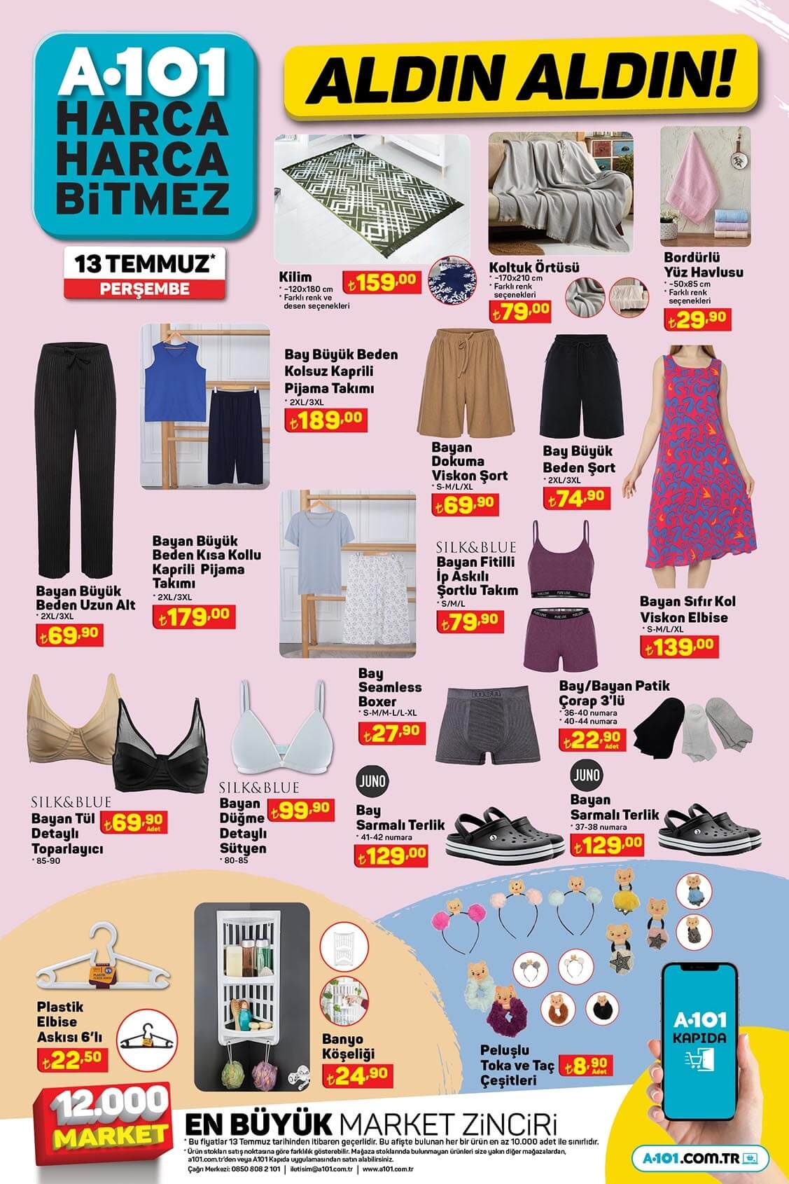 A101 de 6 parça tencere seti 499 TL ye, borcam çeyiz seti 4 parça 179 TL ye, Kütahya porselen 12 parça 179 TL ye düştü!