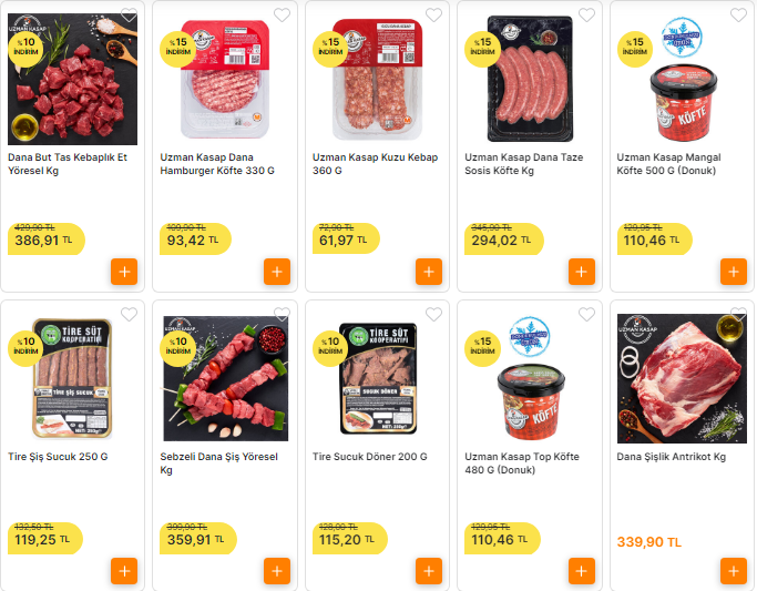 Migros ta et ve et ürünlerine yüzde 15 e varan indirim!