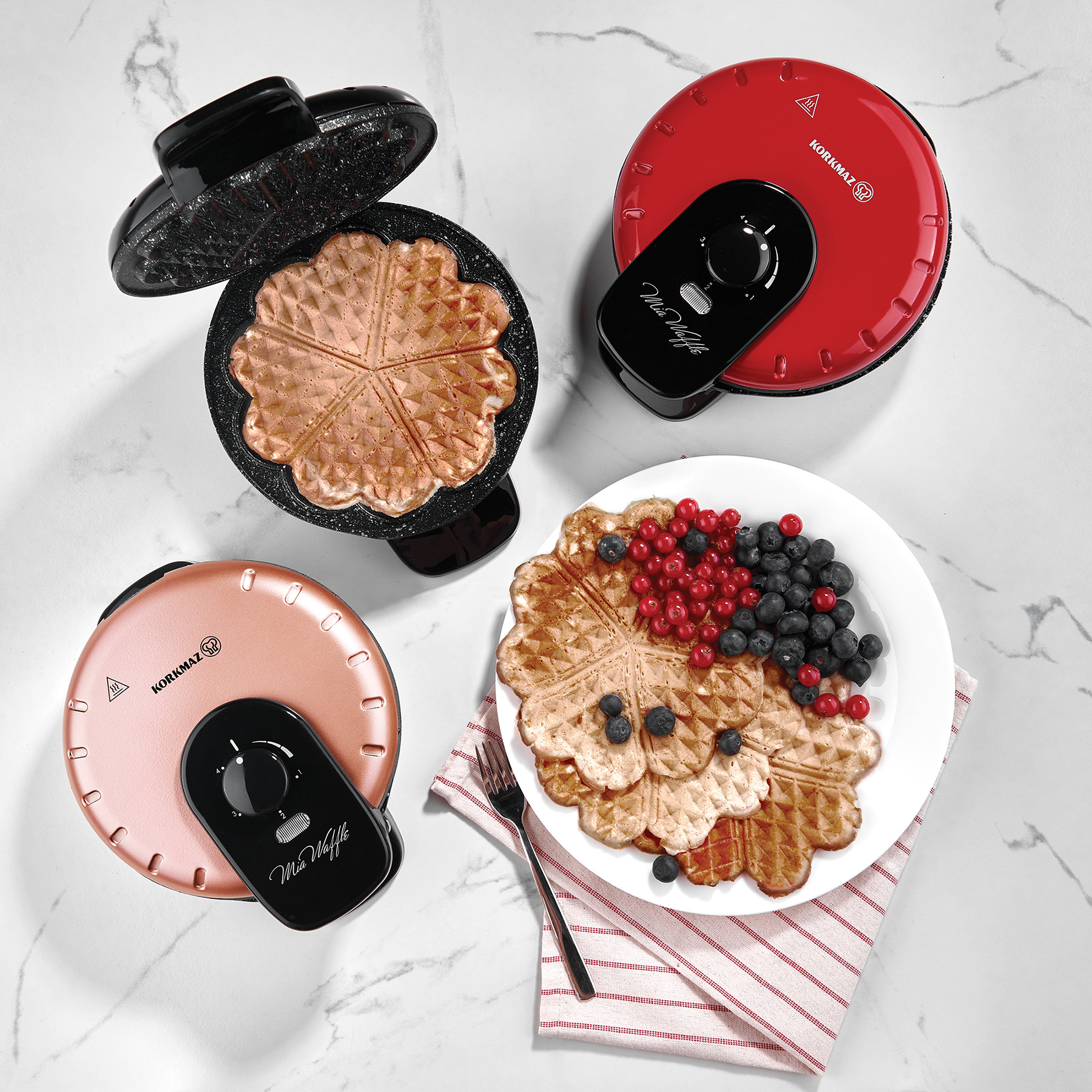 Korkmaz Mia Waffle Makinesi fiyatı düştü: 230 TL indirim