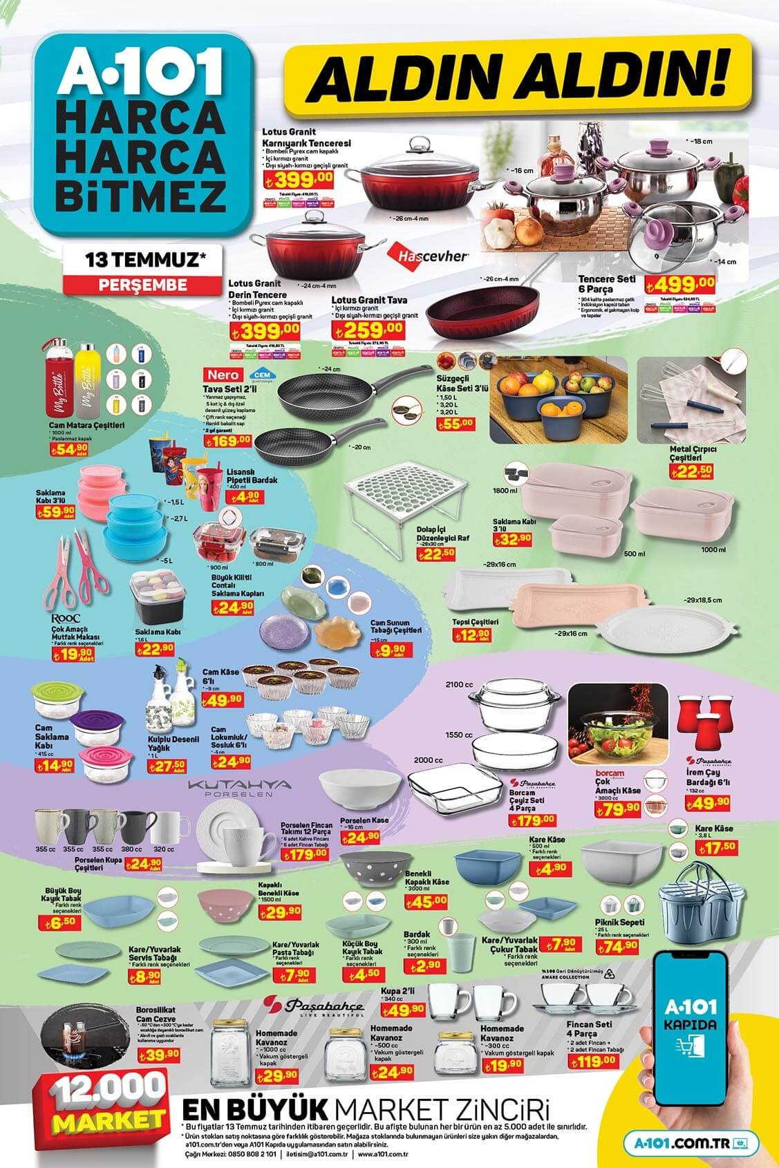 1 kg dilimli tost peynir 139 TL ye, piliç baget 65 TL ye 1,5 kg yoğurt 39 TL ye düştü! A101 aktüel ürünler...